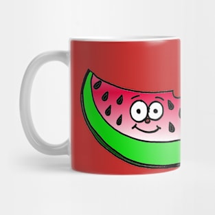 Happy Watermelon Doodle Mug